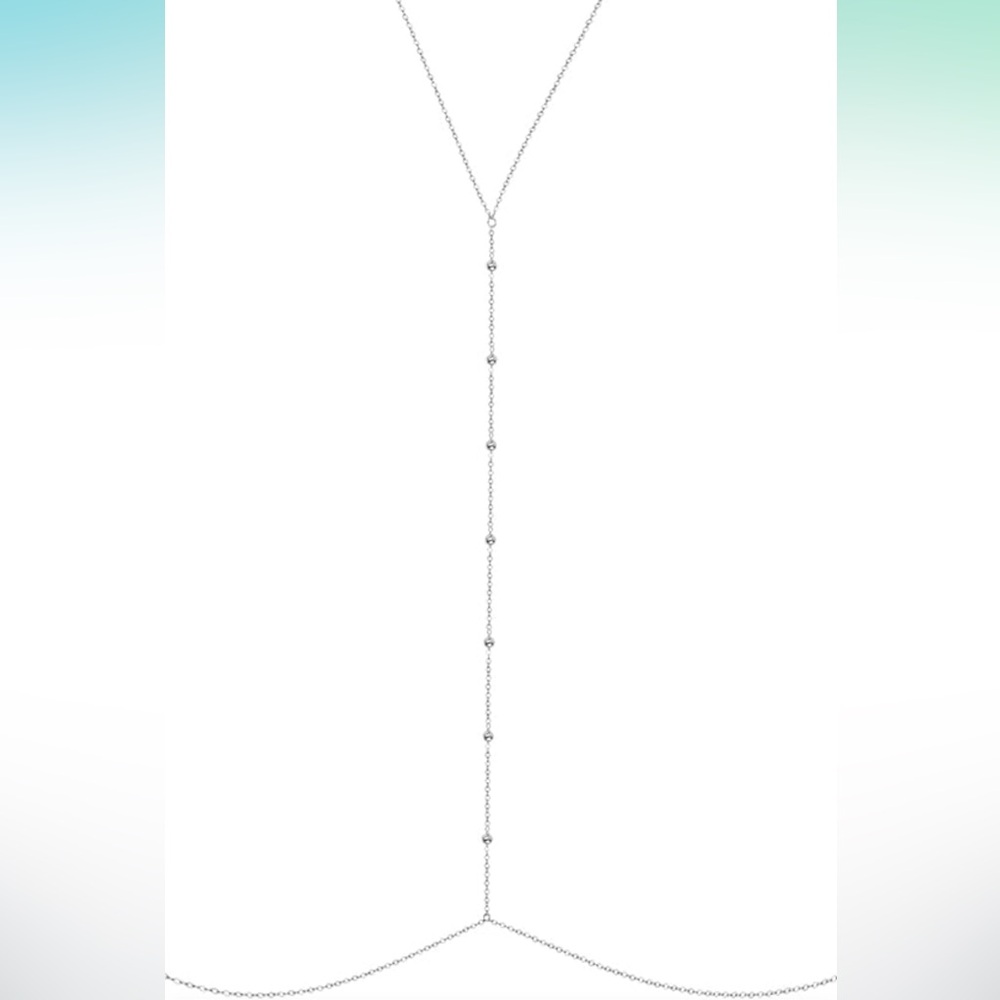 Silver Body Chain Jewelry